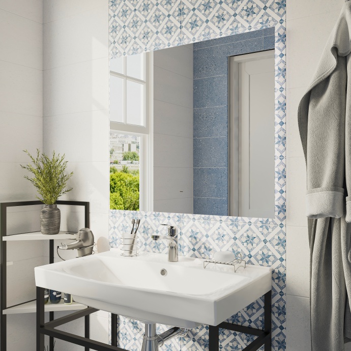 Зеркало DIWO Элиста 80 с подсветкой светодиодной, инфракрасный выключатель, прямоугольное ЗЛП1742 - 2