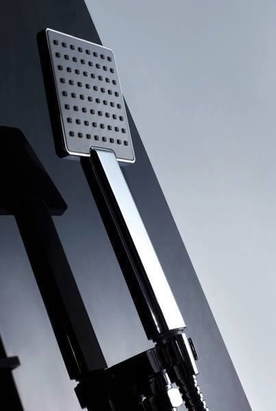 Душевая кабина Orans SR-89102RS черная, с баней 89102RB - 4