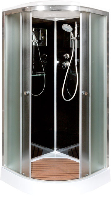 Душевая кабина Deto B 90х90  B09SBLACK - 1