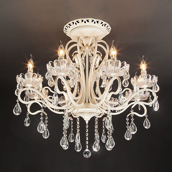 Потолочная люстра Eurosvet Etna 12205/8 белый Strotskis - 3