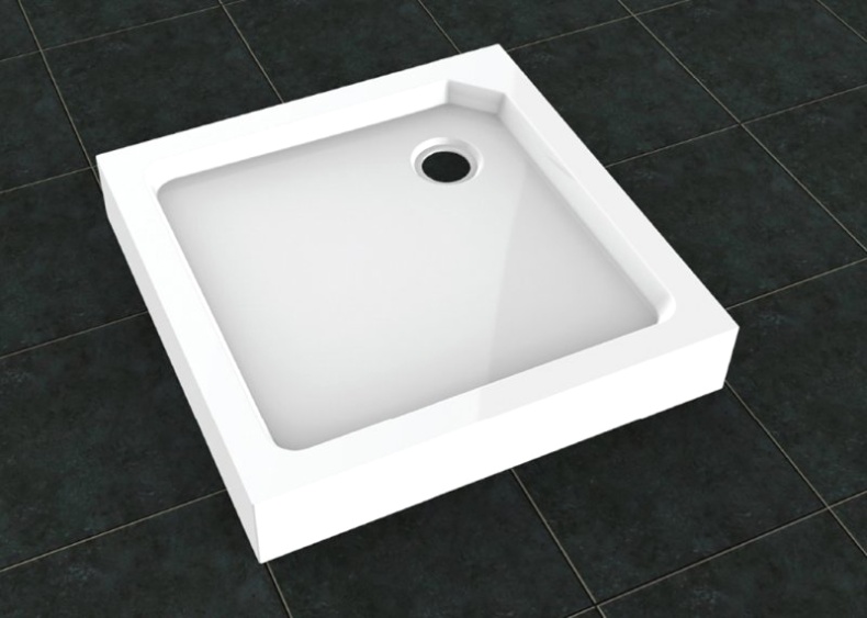 Поддон для душа Cezares Tray SMC A 90x90 см TRAY-SMC-A-90-550-150-W - 1