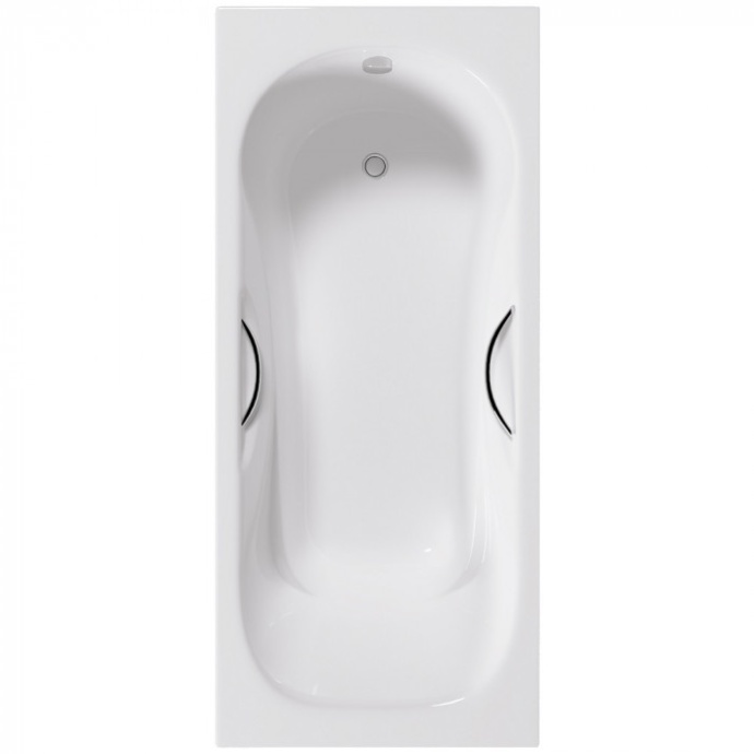 Ванна чугунная Delice Malibu 170х75 с отверстиями под ручки  DLR230609R - 0