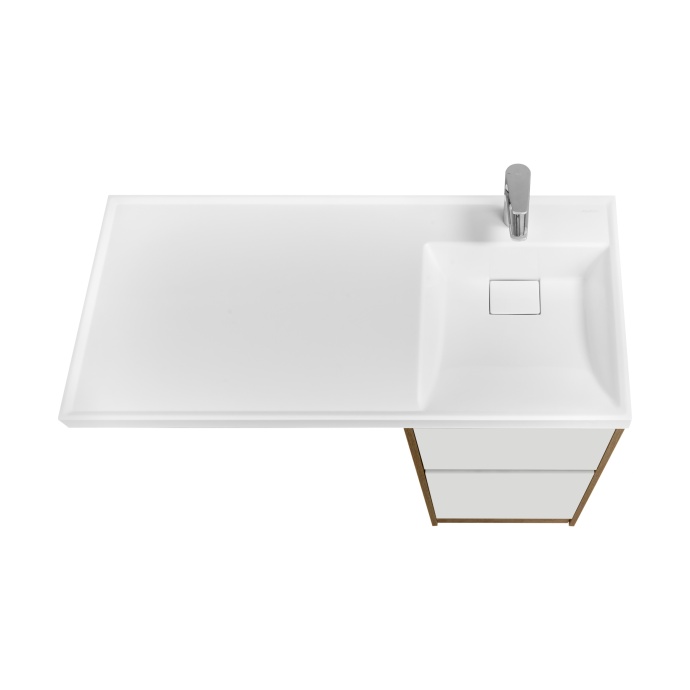 Тумба под раковину без фасада Aquaton Лондри 40 светлое дерево 1A267001LHDR0 - 5