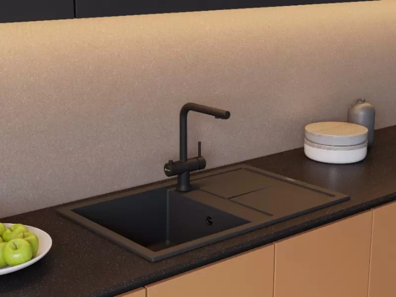 Мойка кухонная Omoikiri Sumi Artceramic/графит  4997097 - 1