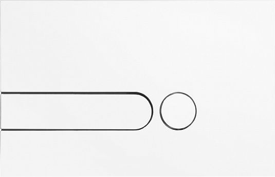 Кнопка смыва Jacob Delafon E4326-00 белая - 0