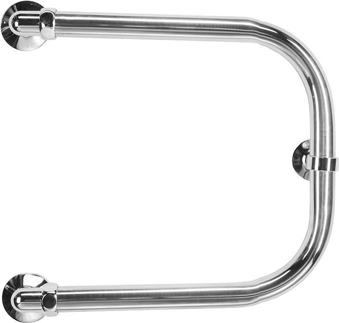 Водяной полотенцесушитель Terminus П-образный 500х500 Хром 4620768888250 - 1
