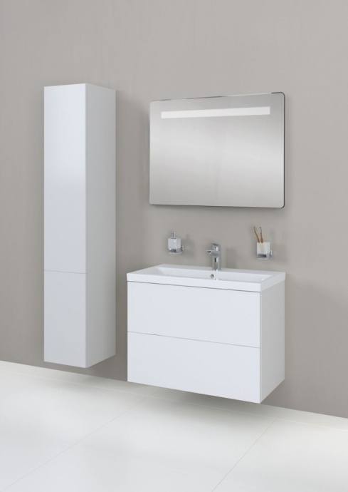 Шкаф-пенал AM.PM Gem L белый глянец, подвесной M90CHL0306WG - 1