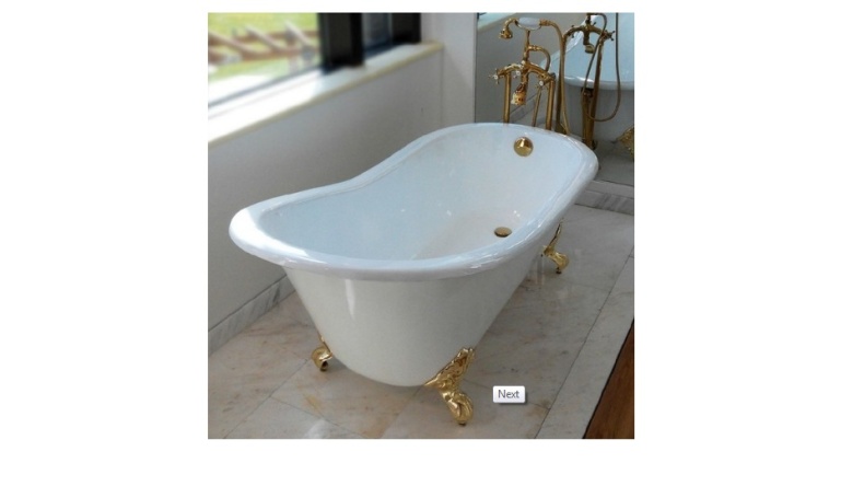 Чугунная ванна Magliezza Beatrice 153x77 см  BEATRICE DO - 1