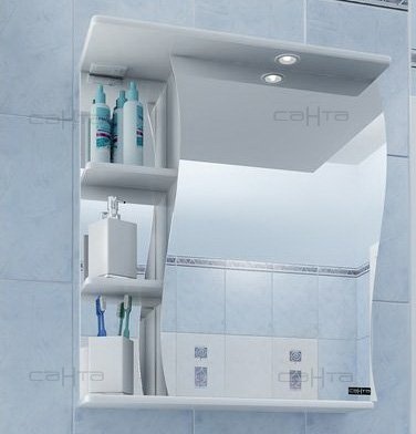 Мебель для ванной СанТа Сити 60 2 двери, 2 ящика - 3