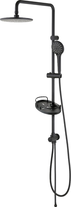 Душевая стойка Lemark LM3788BL черный матовый - 0