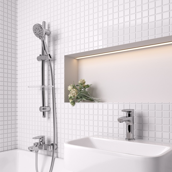 Душевой гарнитур Paini Monza 50CR124/P20 хром - 4