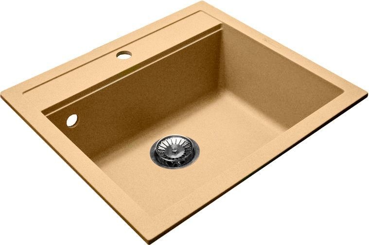 Мойка кухонная Lava Q2 светлый беж Q2.DUN - 1