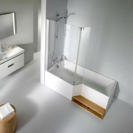 Акриловая ванна Jacob Delafon Bain Douche neo E6D002L-00 L 170x90 - 5
