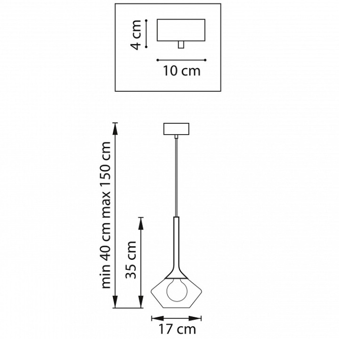 Подвесной светильник Lightstar Vetro 801202 - 6