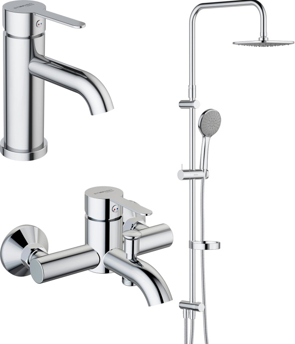 Душевой комплект STWORKI by Damixa Стокгольм HFSG97000 + HFSG10000 + HFSG02100 430157 - 0