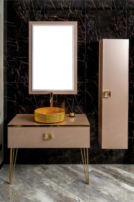 Тумба под раковину Armadi Art Lucido 100 розовый 770-100-Rose - 3