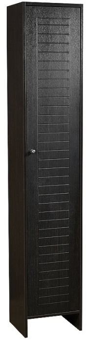 Шкаф-пенал Stella Polar Монтоне 36 темное дерево SP-00000159 - 0