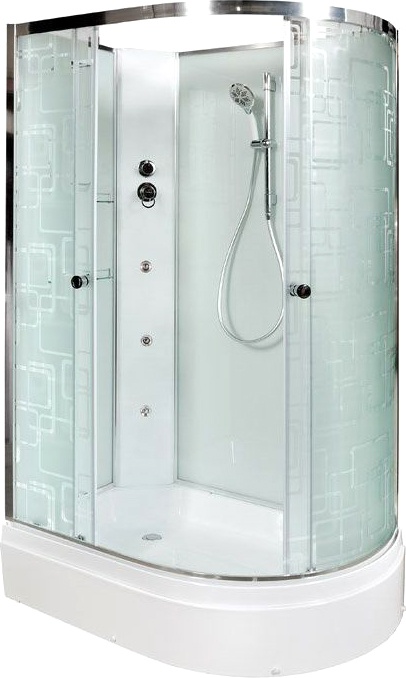 Душевая кабина Deto ЕМ 120х80  EM2712LNGM - 0