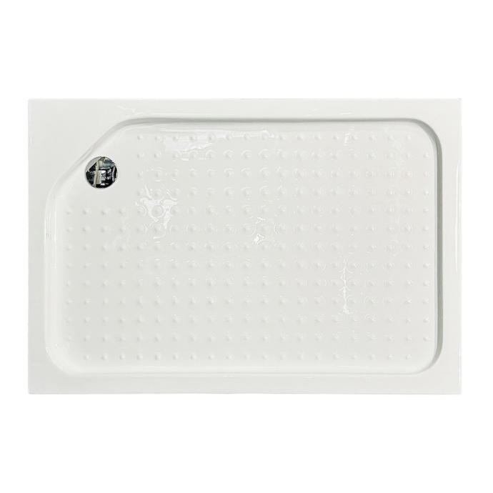 Душевой уголок Royal Bath HP 120х80 L профиль черный стекло матовое RB8120HP-C-BL-L - 2