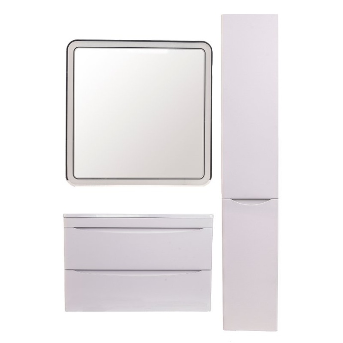 Тумба под раковину Style Line Бергамо мини 80 Люкс Plus, белый  СС-00002322 - 4