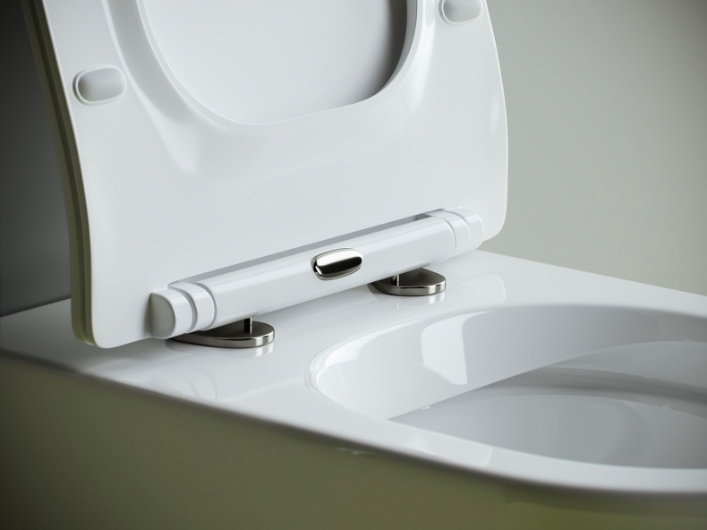 Унитаз приставной Ceramica Nova Metropol CN4004 безободковый - 7