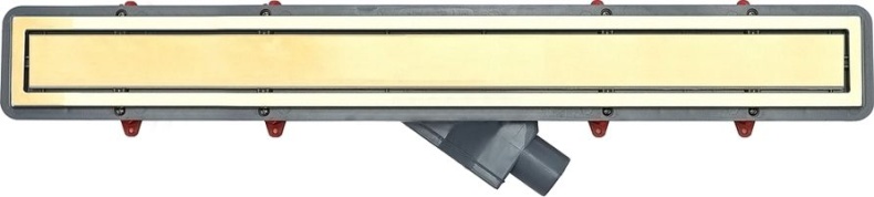 Душевой лоток Pestan Confluo Premium Gold Line 650 с решеткой 13100053 - 0