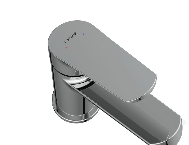 Смеситель Cersanit Flavis для раковины, хром 63034 - 1