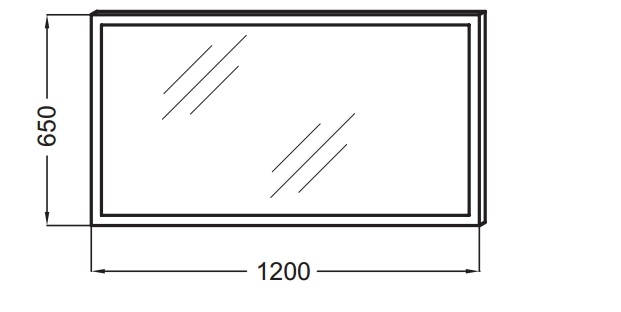 Зеркало Jacob Delafon EB1444 120 см EB1444-NF - 2