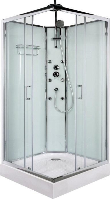 Душевая кабина BelBagno Uno Cab A 2 90 C Cr UNO-CAB-A-2-90-C-Cr - 0