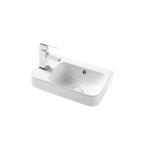 Раковина подвесная WeltWasser WW AISBACH 5117 L 45 белый  10000003970 - 0
