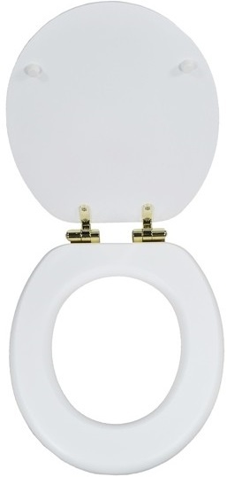 Унитаз напольный Magliezza Retro с боковой ручкой, цвет золото - 5