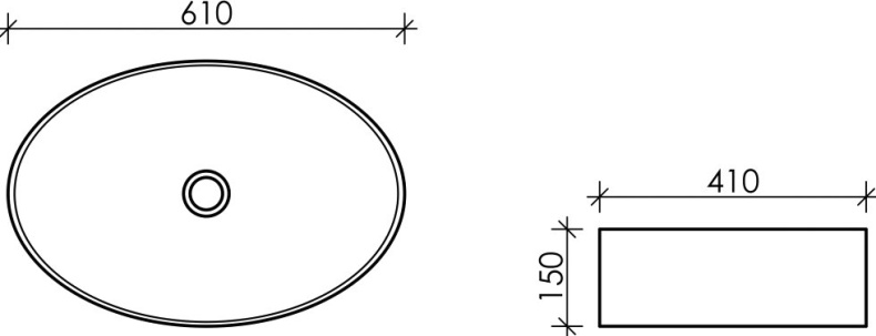 Раковина Ceramica Nova Element CN5018 - 1