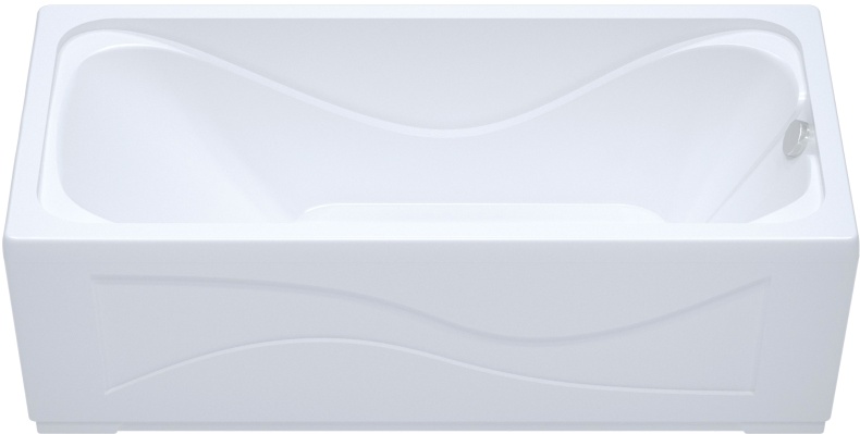 Акриловая ванна DIWO Самара 165x70 прямоугольная, пристенная, российская, с каркасом 568535 - 9