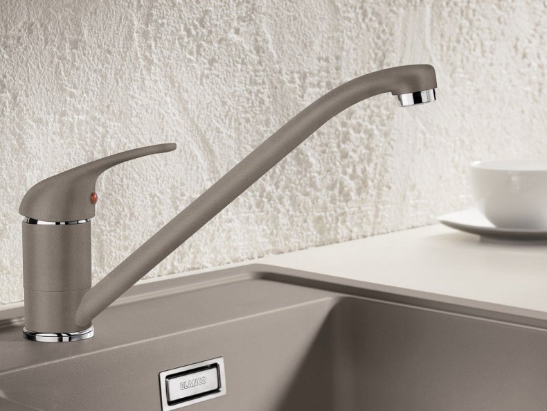 Смеситель для кухонной мойки Blanco Daras серый  524186 - 1