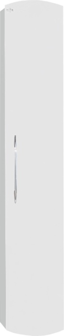 Шкаф-пенал Misty Корсика 30 белый жасмин R Л-Кор05030-01ПоП - 3