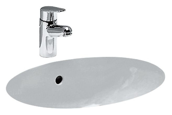Раковина Laufen Birova 8.1119.1.000.000.1 встраиваемая снизу - 0