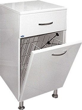 Тумба Misty Люси 30 с бельевой корзиной Э-Люс07030-011Бк - 2