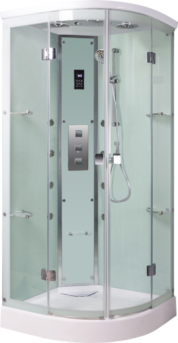 Душевая кабина WeltWasser WW1000 Waise 90x90 хром  10000001665 - 0