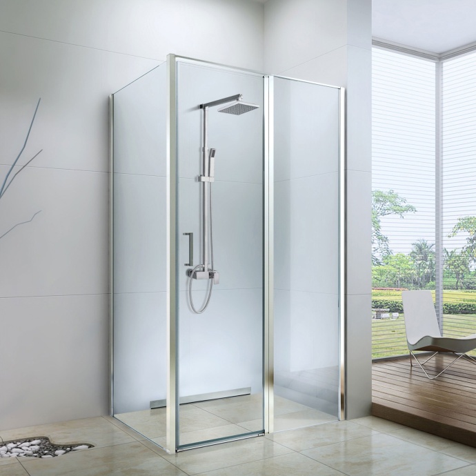 Душевой уголок Berges Wasserhaus Urban 061011 90х90, профиль хром сильвер - 0
