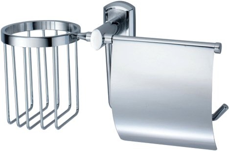 Держатель туалетной бумаги Wasserkraft Oder K-3059 с держателем освежителя воздуха - 0