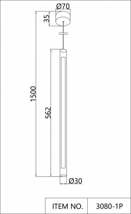 Подвесной светильник Favourite Lamba 3080-1P - 2