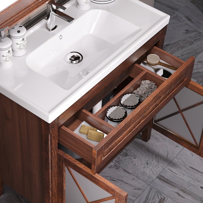 Тумба для комплекта Opadiris Палермо 90 светлый орех 00-00002356 - 4