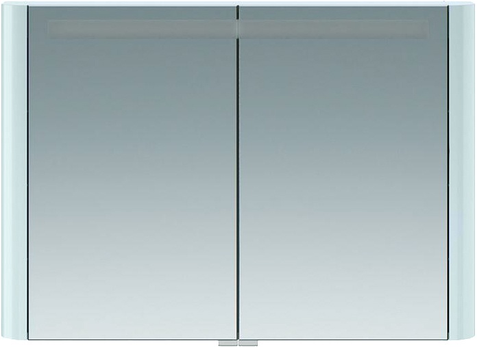 Зеркало-шкаф AM.PM Sensation 100 светло-голубой M30MCX1001BG - 1