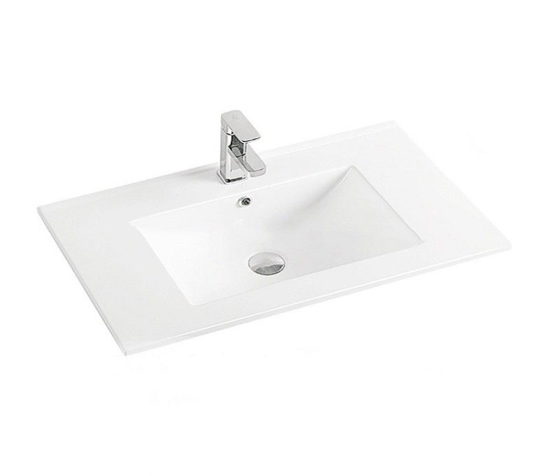 Раковина встраиваемая CeramaLux N 76 см белый  9075Е - 1