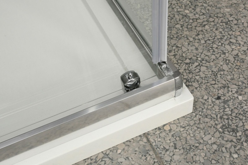 Душевой уголок BelBagno Uno 90х90 хром  UNO-195-A-2-90-C-Cr - 1