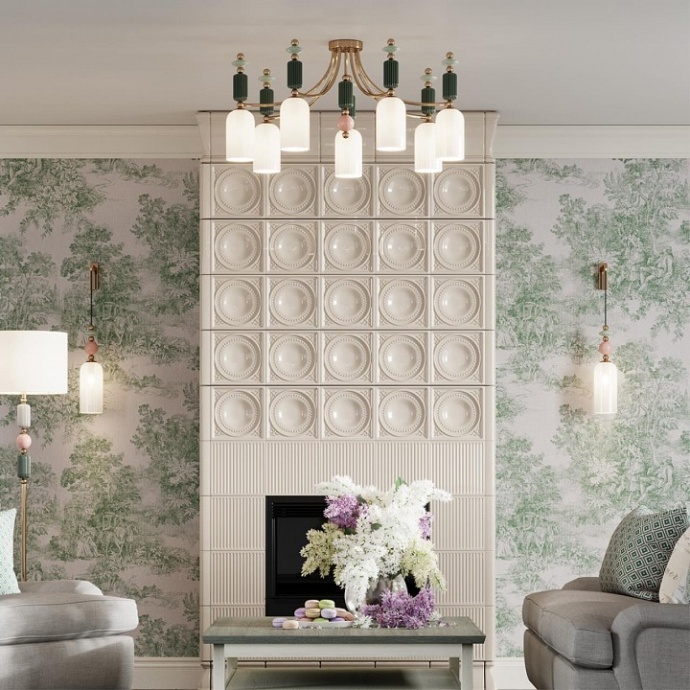 Потолочная люстра Odeon Light Classic Candy 4861/7C - 3