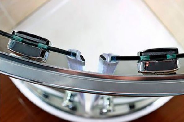 Душевой уголок Cezares Pratico R2 100 C Cr PRATICO-R-2-100-C-CR - 3