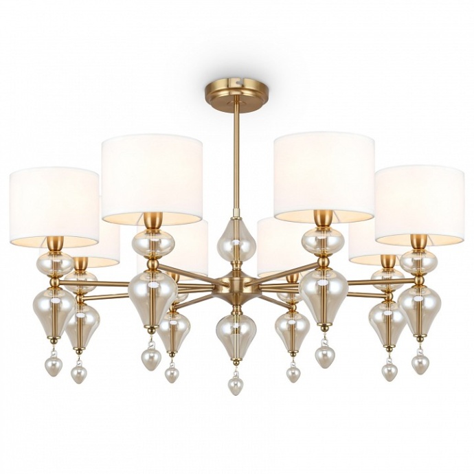 Люстра на штанге Freya Raise FR5369CL-08BS - 0