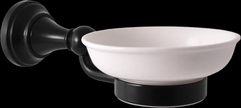 Мыльница подвесная Rav Slezak Morava черный матовый MKA0300CMAT - 0