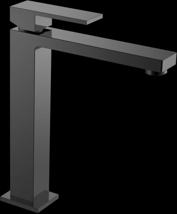 Смеситель для раковины Boheme Qubic сталь глянцевый 472-SGM - 0